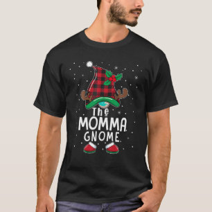 Camiseta La Momma Gnome Navidades familiares coincidentes P