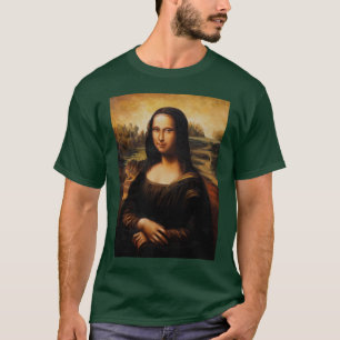 Camiseta La Mona Lisa de Leonardo da Vinci
