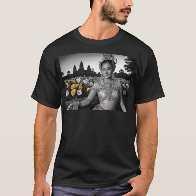 Camiseta La Mona Lisa Khmer En Angkor Wat (Anverso)