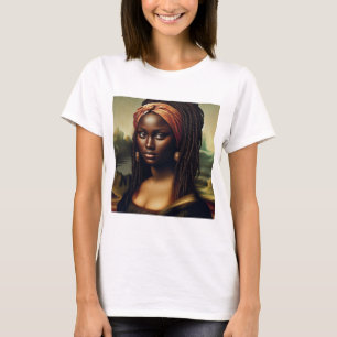 Camiseta La Mona Lisa Negra: Una reinvención moderna