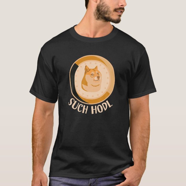 Camiseta La Moneda De Dogecoína Es Tan Divertida Como Una C (Anverso)