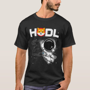 Camiseta La Moneda Shiba Inu SHIB De La Casa Astronauta Est
