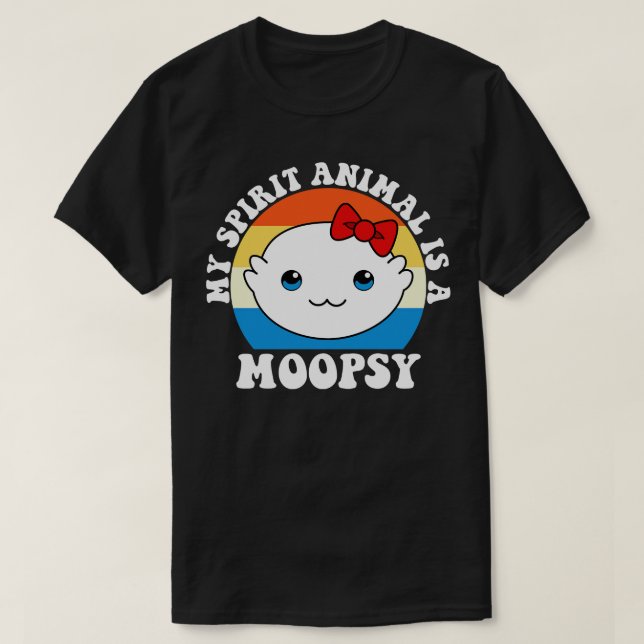 Camiseta La Moopsia Es Mi Animal Espiritual (Diseño del anverso)