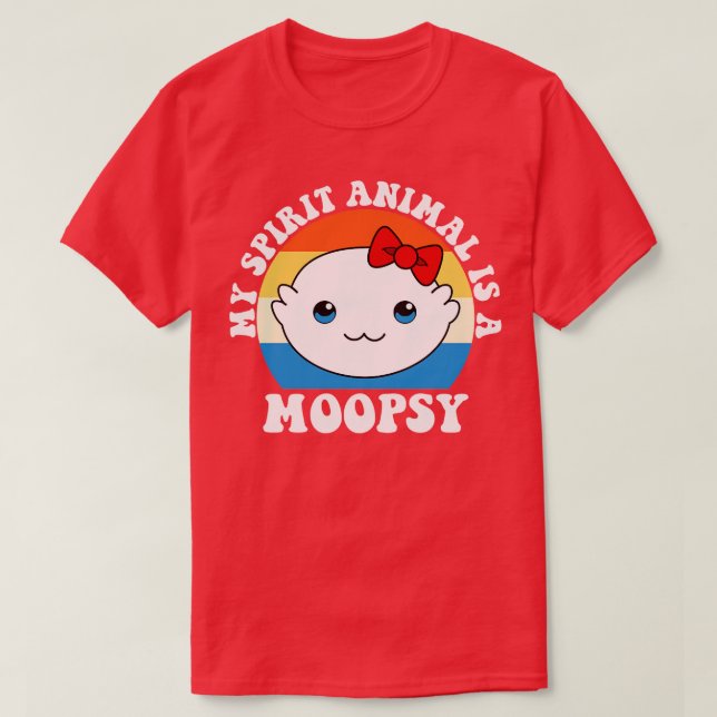 Camiseta La Moopsia Es Mi Animal Espiritual (Diseño del anverso)