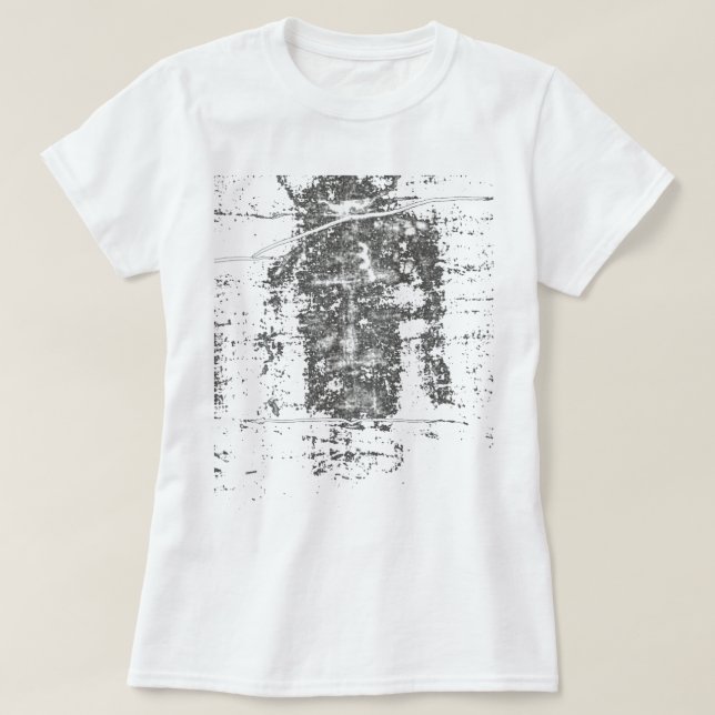 Camiseta La mortaja de Turín, el rostro sagrado de Jesús (Diseño del anverso)