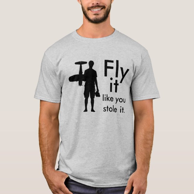 Camiseta La mosca que tiene gusto de usted lo robó (Anverso)