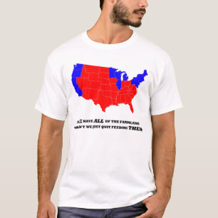 Camiseta La mosca sobre país se defiende