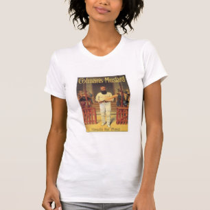 Camiseta La mostaza de Colman encabeza el críquet A