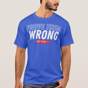 Camiseta La Motivación Del Gimnasio Los Prueba De Equivocac