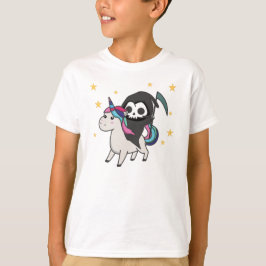 Camiseta La muerte en el arco iris de Unicornio