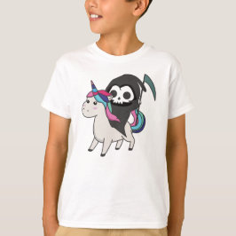 Camiseta La muerte en el arco iris de Unicornio