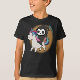 Camiseta La muerte en el arco iris de Unicornio