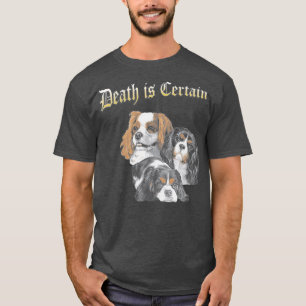 Camiseta La Muerte Es Cierto Cavalier Funerario Rey Carlos