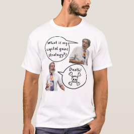 Camiseta La muerte es mi estrategia de ganancias de capital