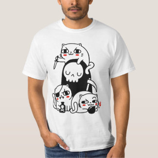 Camiseta La muerte es un gato por obsurpación