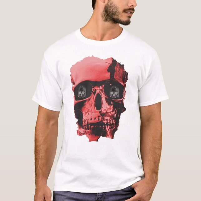 Camiseta La muerte está mirando (Anverso)