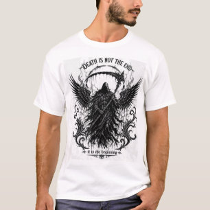 Camiseta La muerte no es el fin Reaper gótico sombrío