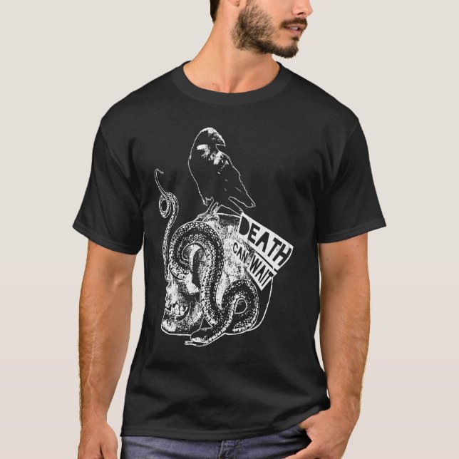 Camiseta La muerte puede esperar (Anverso)