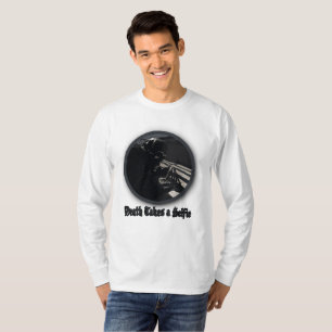 Camiseta La muerte se toma un selfie