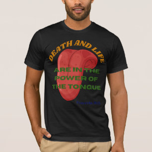 Camiseta La muerte y la vida están en el poder de la lengua