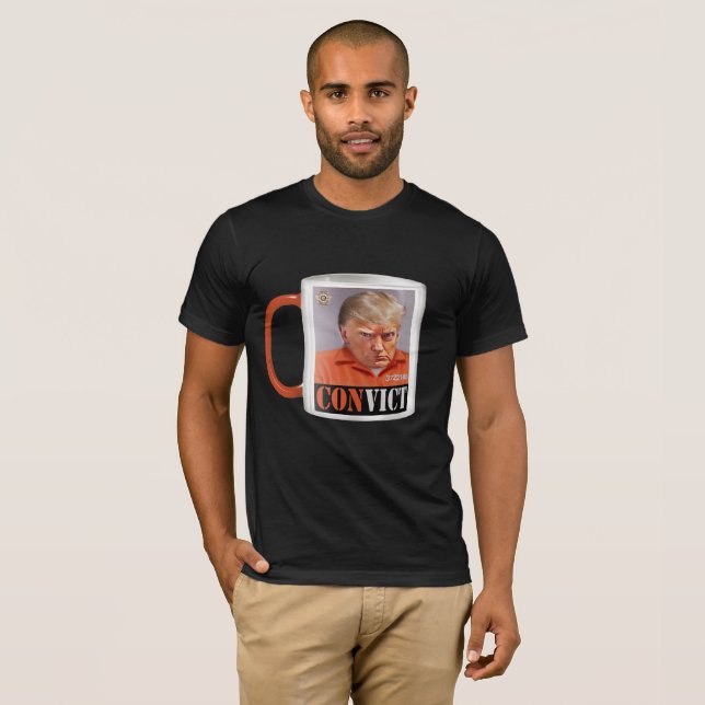 Camiseta La MUG-Shot de Trump (Anverso completo)