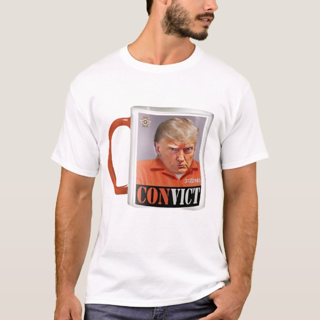 Camiseta La MUG-Shot de Trump (Anverso)
