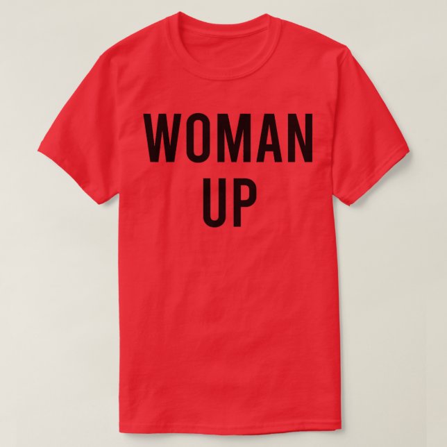 Camiseta La mujer arriba el poder del Chica feminista motiv (Diseño del anverso)