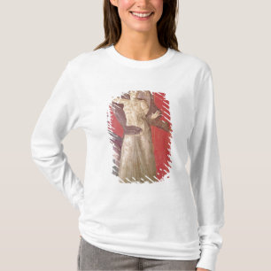 Camiseta La mujer asustada, pared del norte