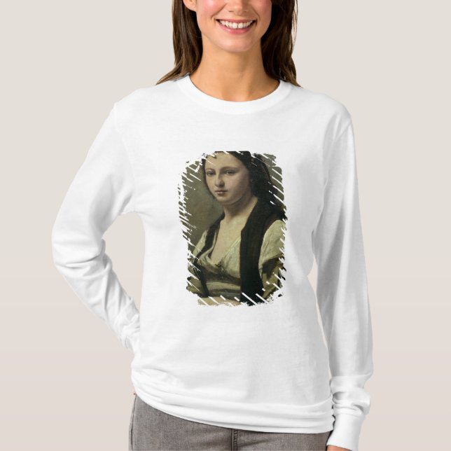 Camiseta La mujer con la perla, c.1842 (Anverso)