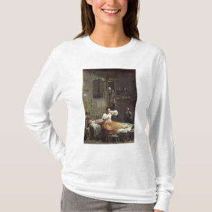 Camiseta La mujer con la pulga