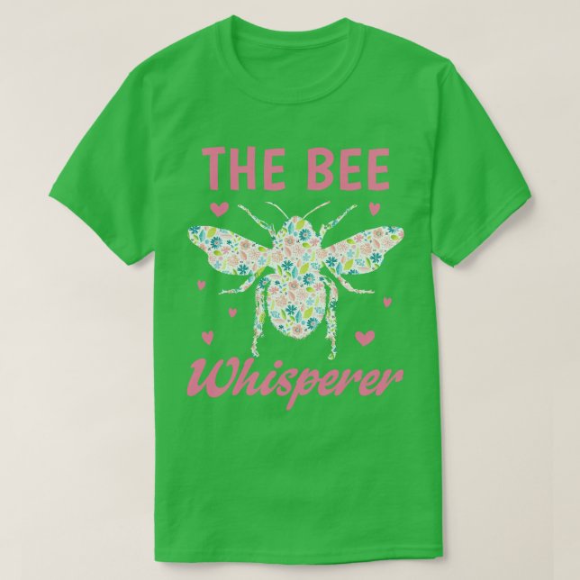 Camiseta La mujer de Bee Whisperer Chica Honey Bees (Diseño del anverso)