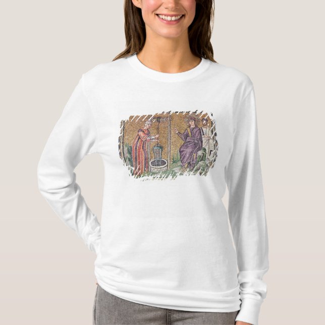 Camiseta La mujer de Samaria en el pozo (Anverso)