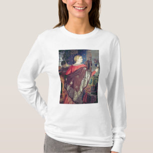 Camiseta La mujer del comerciante con un espejo