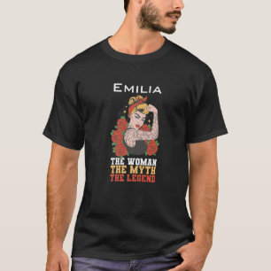 Camiseta La mujer el mito de la leyenda Emilia Premium