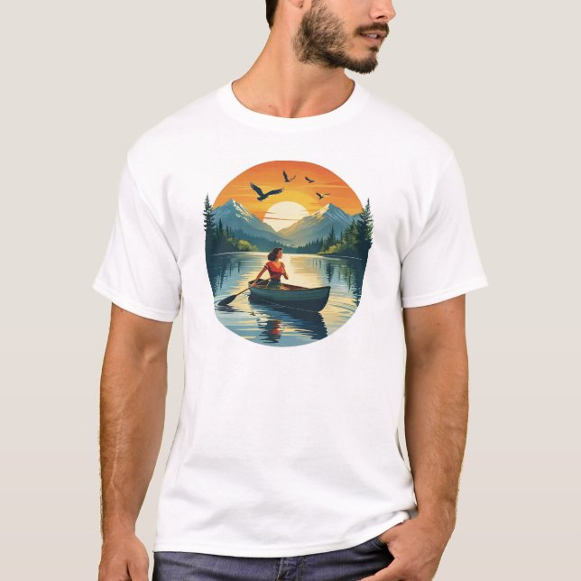Camiseta La mujer en el barco (Anverso)