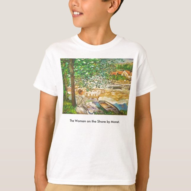 Camiseta La mujer en la orilla (Anverso)