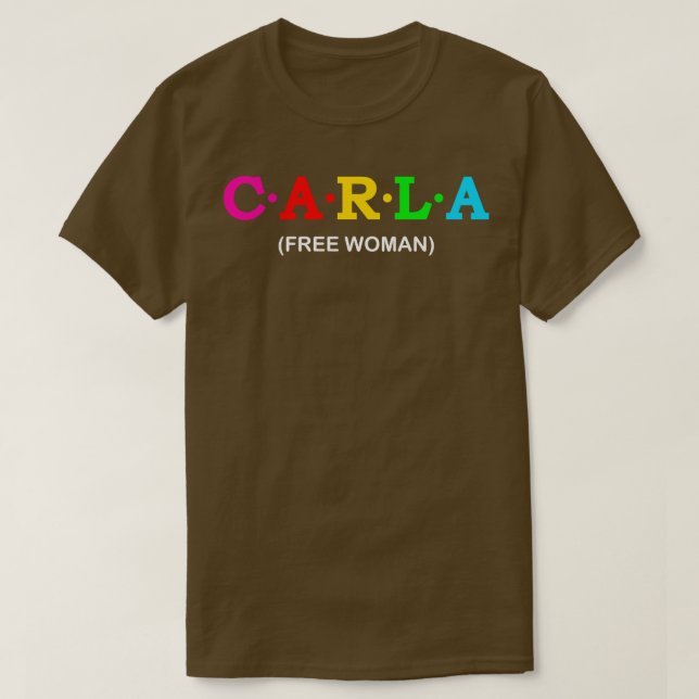 Camiseta la mujer libre (Diseño del anverso)
