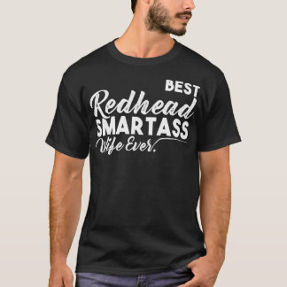 Camiseta La mujer más divertida de los Smartass de Redhead