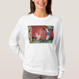 Camiseta La mujer que recibe las alas para huir del dragón