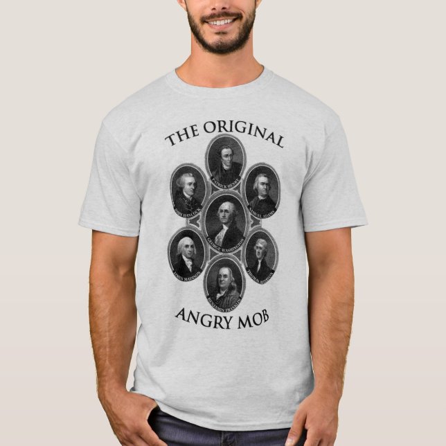 Camiseta La multitud enojada original (Anverso)