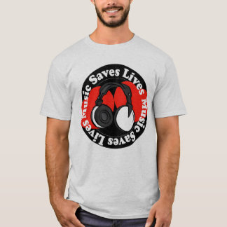Camiseta La música ahorra vidas
