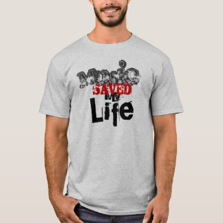 Camiseta La música ahorró mi vida