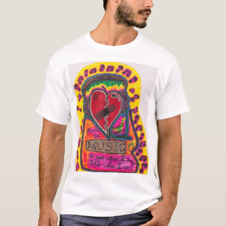 Camiseta La música cura el corazón