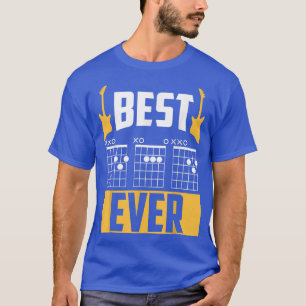 Camiseta La música de guitarra es el mejor padre de la hist