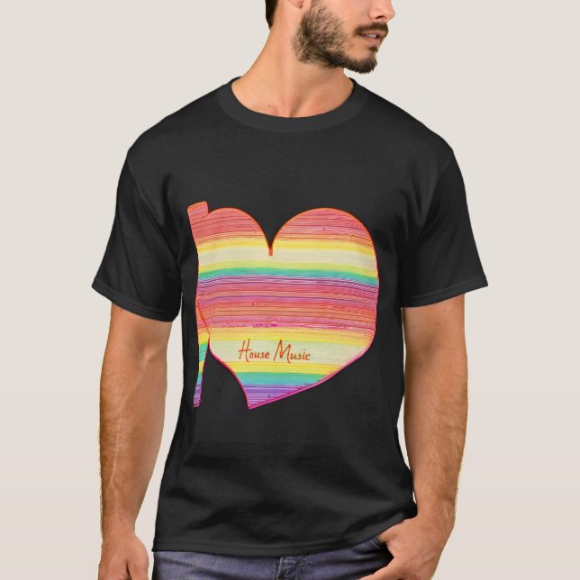 Camiseta La música de la casa (Anverso)