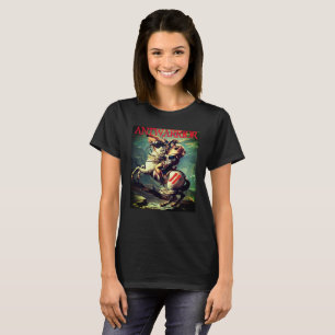 Camiseta La música de los años 80, la frontera guerrera A