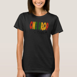 Camiseta La música de reggae retro, una gota de raíces y cu