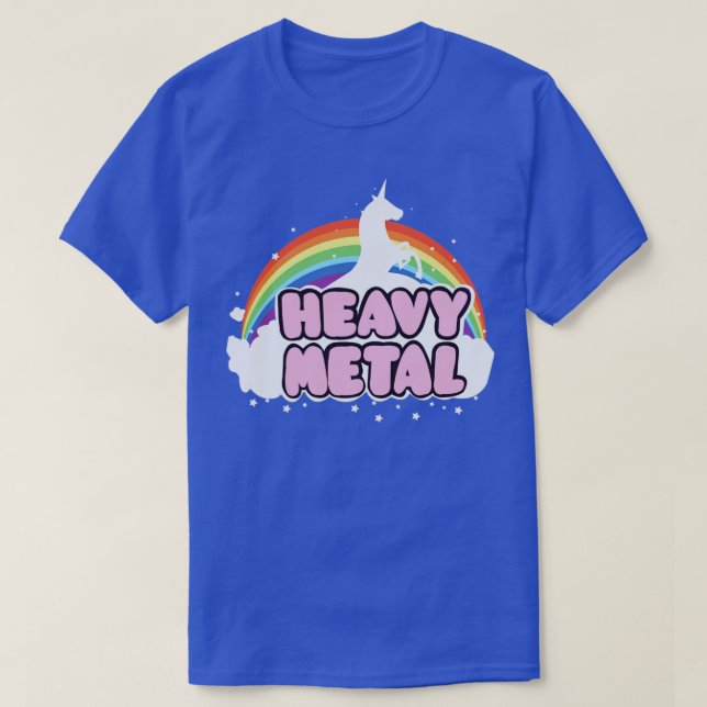 Camiseta La música de Unicornio Metalizado pesada Ella Lope