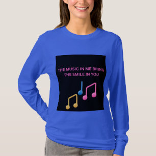 Camiseta La Música en Mí Trae la Sonrisa en Ti – Música Lo