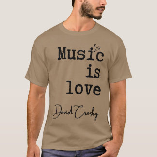 Camiseta La música es amor